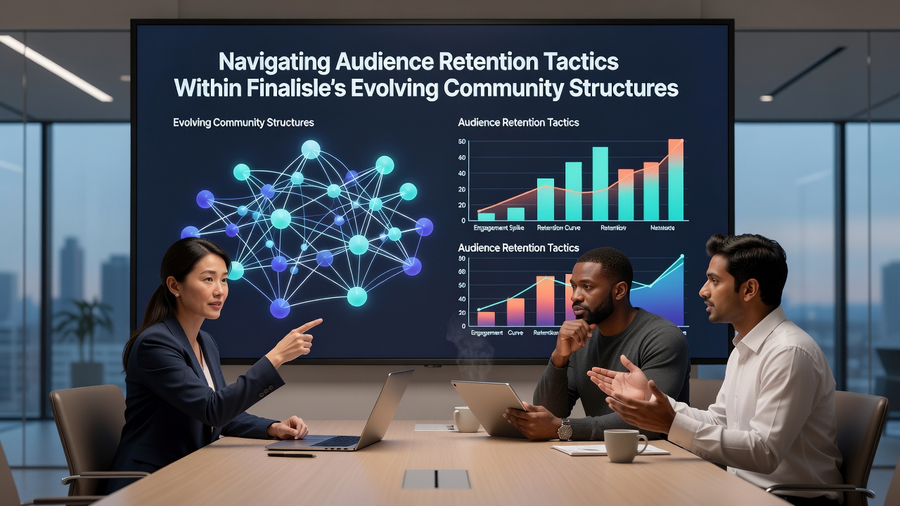Navigating Audience Retention Tactics Within Finalisle's Evolving Community Structures